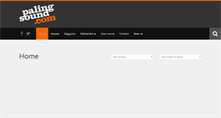 Desktop Screenshot of palingsound.com